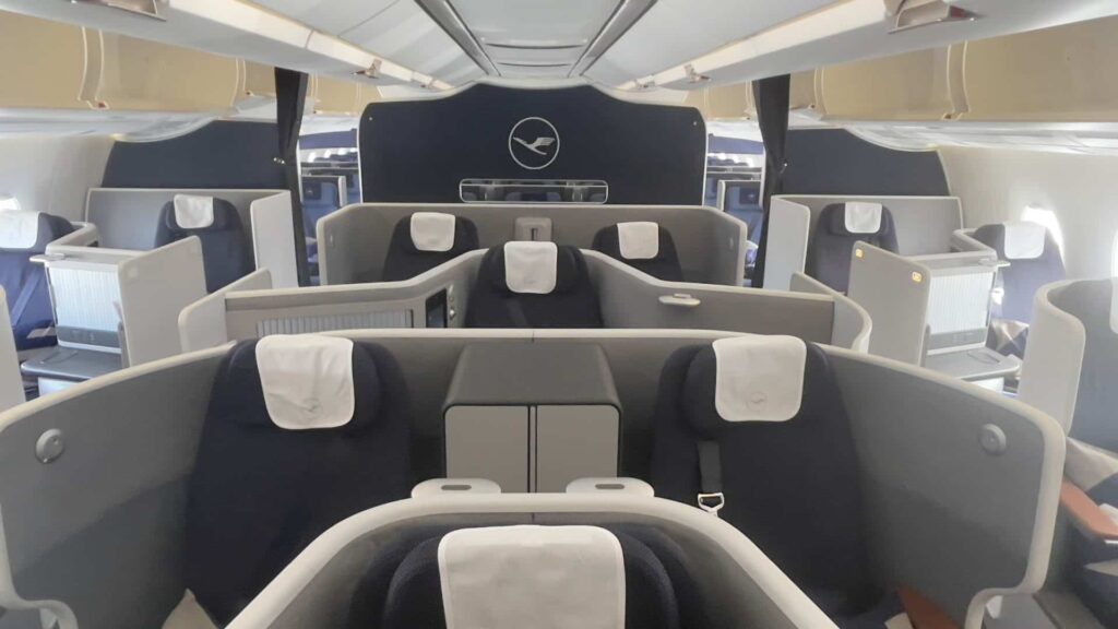 Lufthansa Business Class Allegris Seats