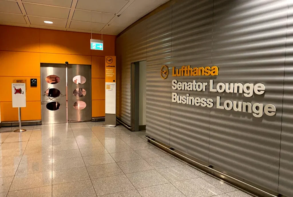 Lufthansa Business Class Lounge Access and Ground Experience