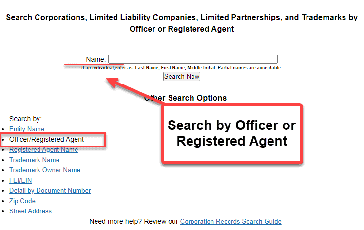 How to Find Registered Agent Information Through UT SOS Business Search