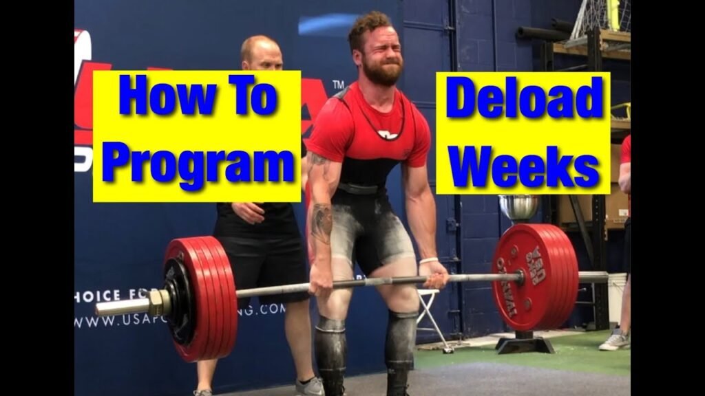 How to Use Deload Weeks for Better Muscle Recovery