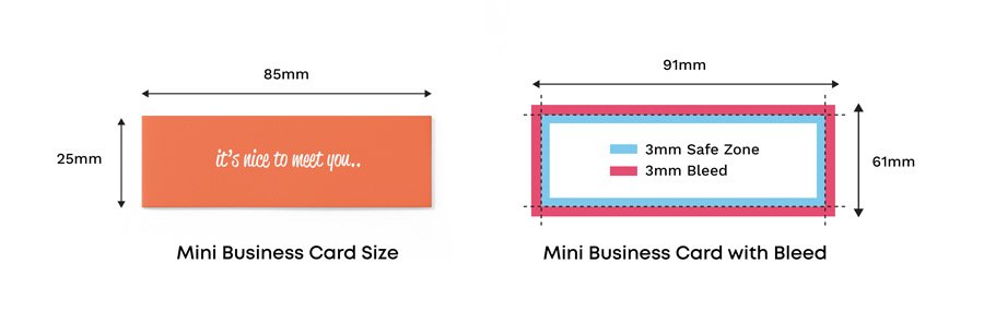 Standard Business Card Sizes in New Zealand
