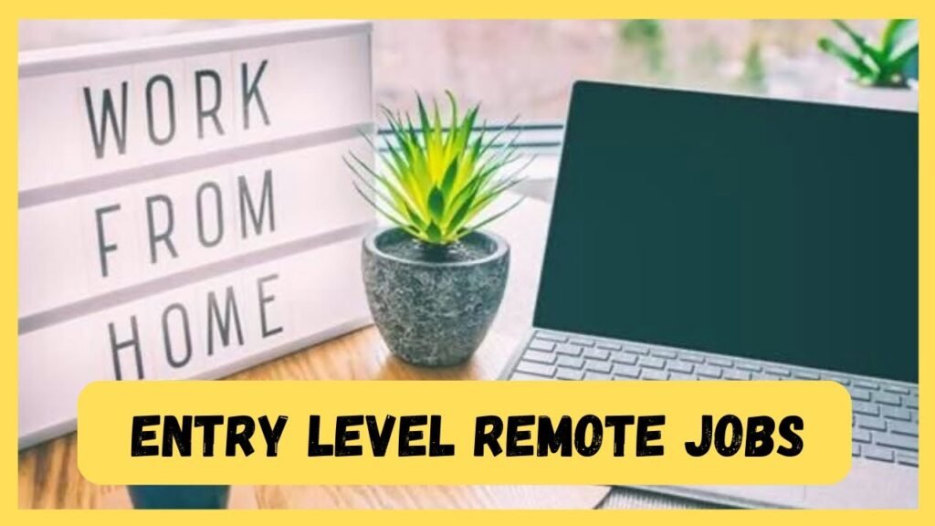 Remote and Entry-Level Online Jobs